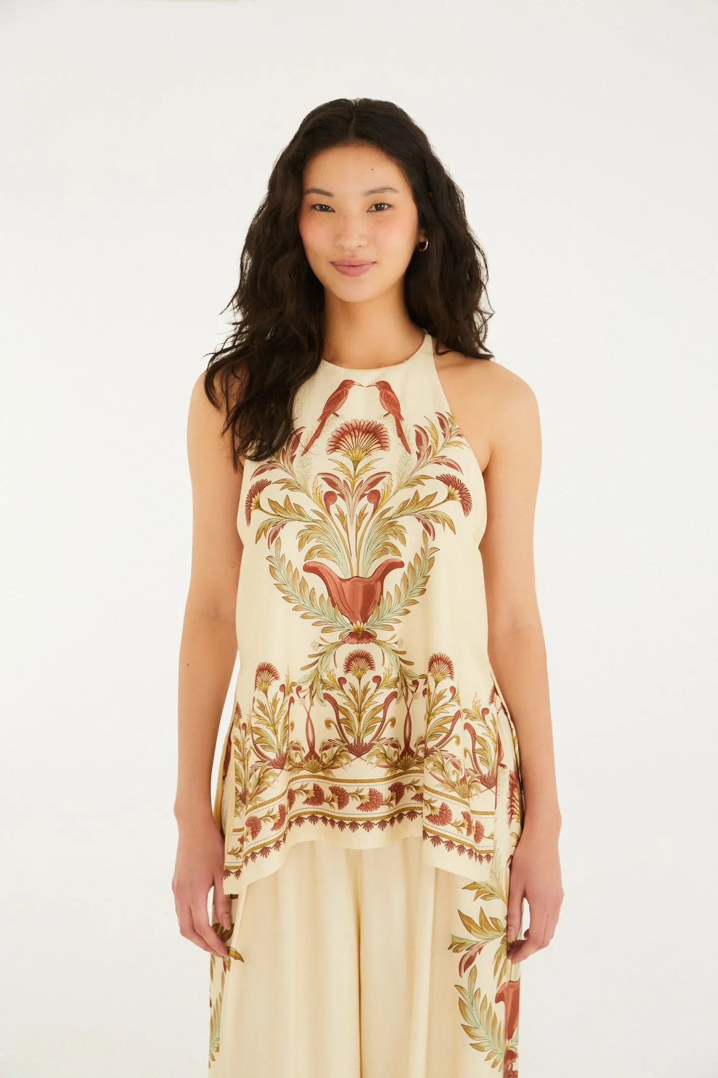 Regata Estampada Jardim Louise - Imagem 4