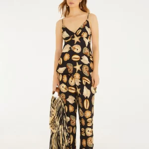 Calça Estampada Conchas