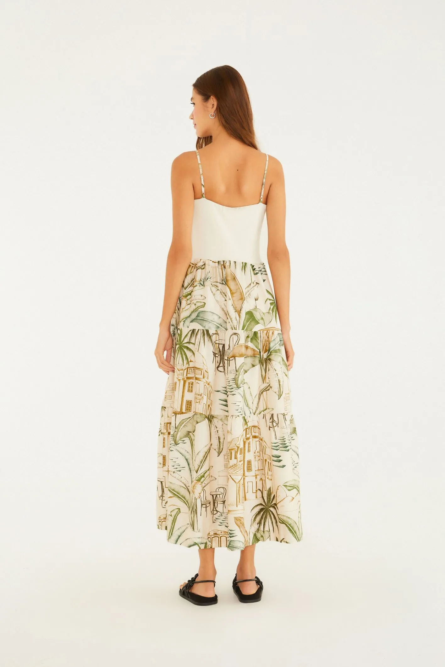 Vestido Midi Estampado Dois Irmãos - Imagem 3