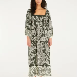 Vestido Longo Céu de Arara Verde