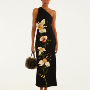 Vestido Ombro Só Selva De Flor