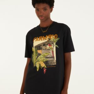 Tshirt Media Bonde Lotado Preta Preto