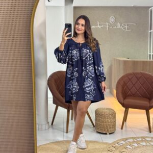Vestido Curto Nara Floral