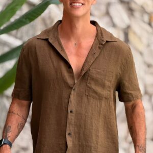 CAMISA CLASSIC LINEN MC