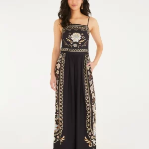 Macacão Pantalona Estampado Daniela