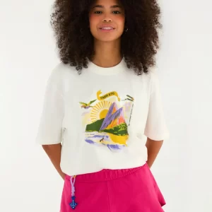 T-shirt ipanema silk paisagem rio