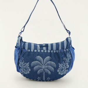 bolsa banana g lenço tropical
