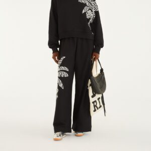 Calça Moletom Coqueiro Bordado Preto
