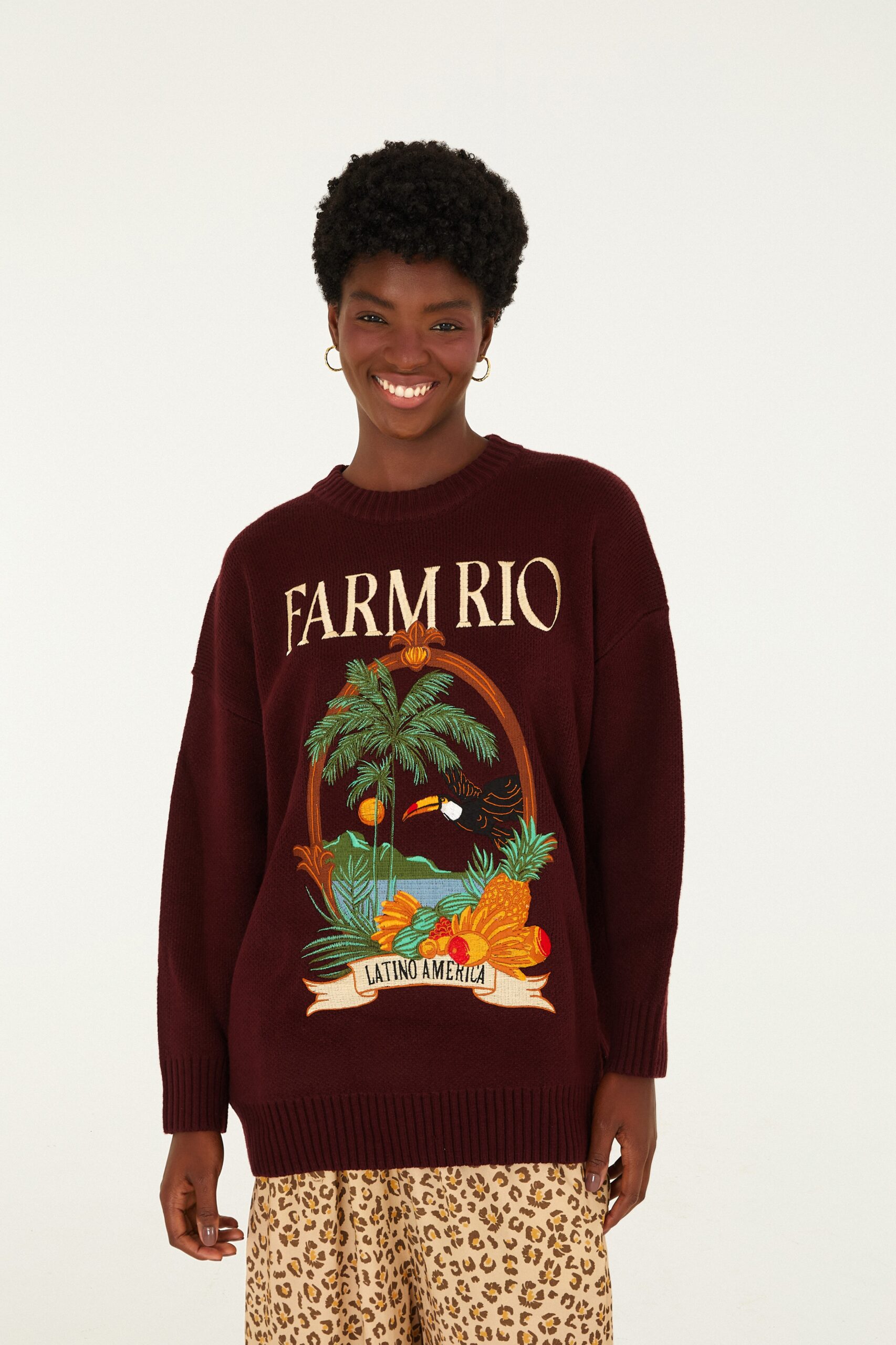 Casaco Tricot Latino América