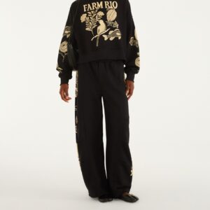 Calça Moletom Estampada Jardim De Cordel