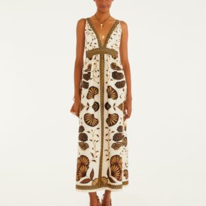 Vestido Cropped Estampado Sonho De Concha