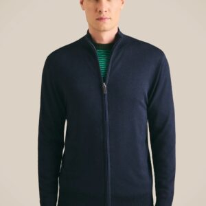 Tricot Full Ziper Mescla Touch