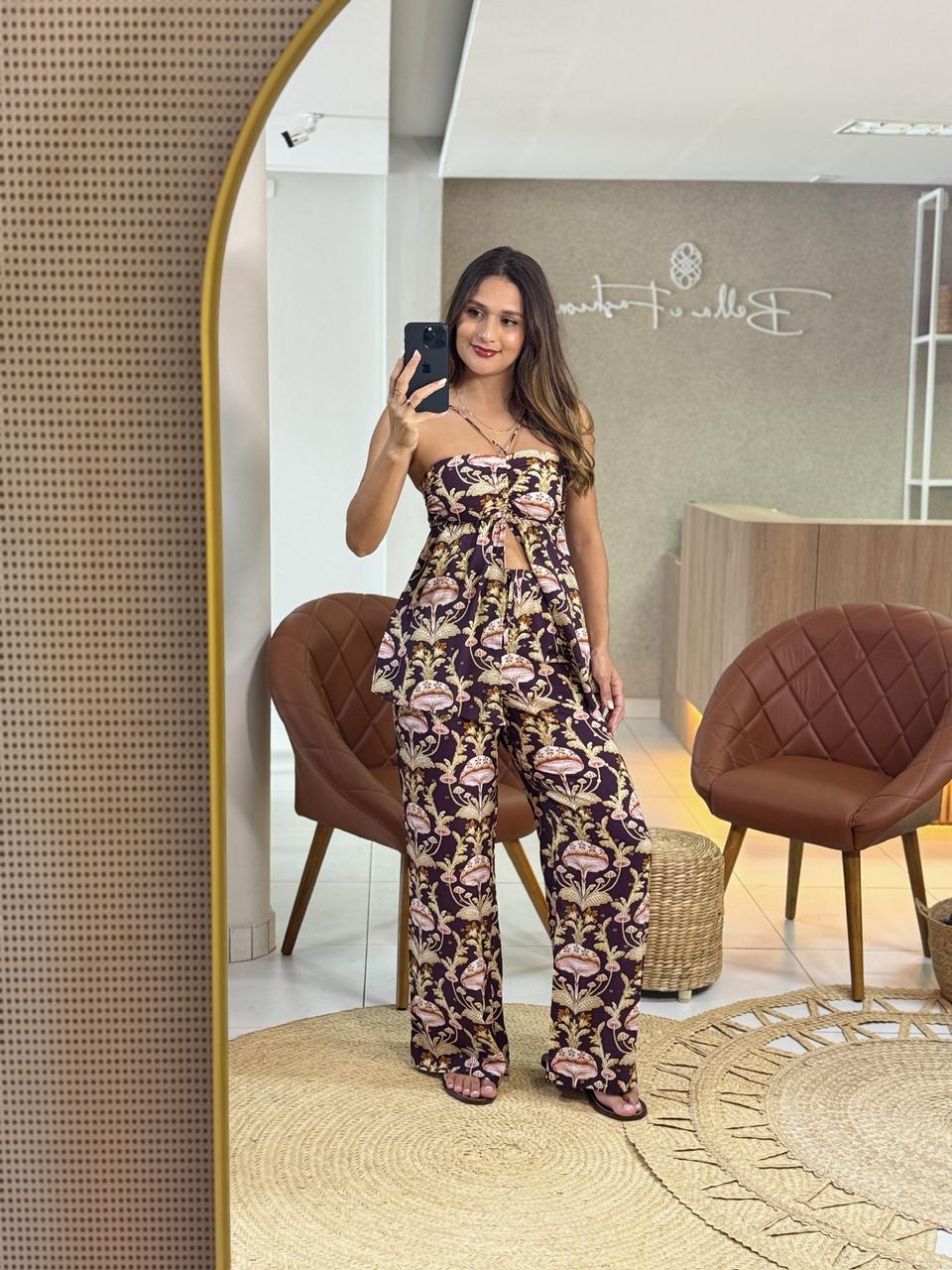 Calça Estampada Doce Cogumelo - Imagem 2