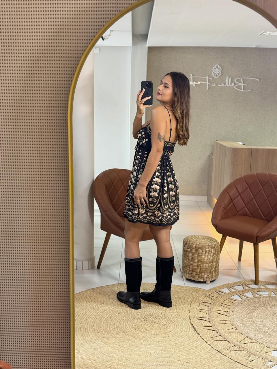 Vestido Estampado Nikita - Imagem 3