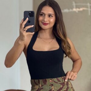 Blusa Tricot Básica -Preta