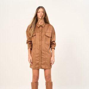 Vestido Suede