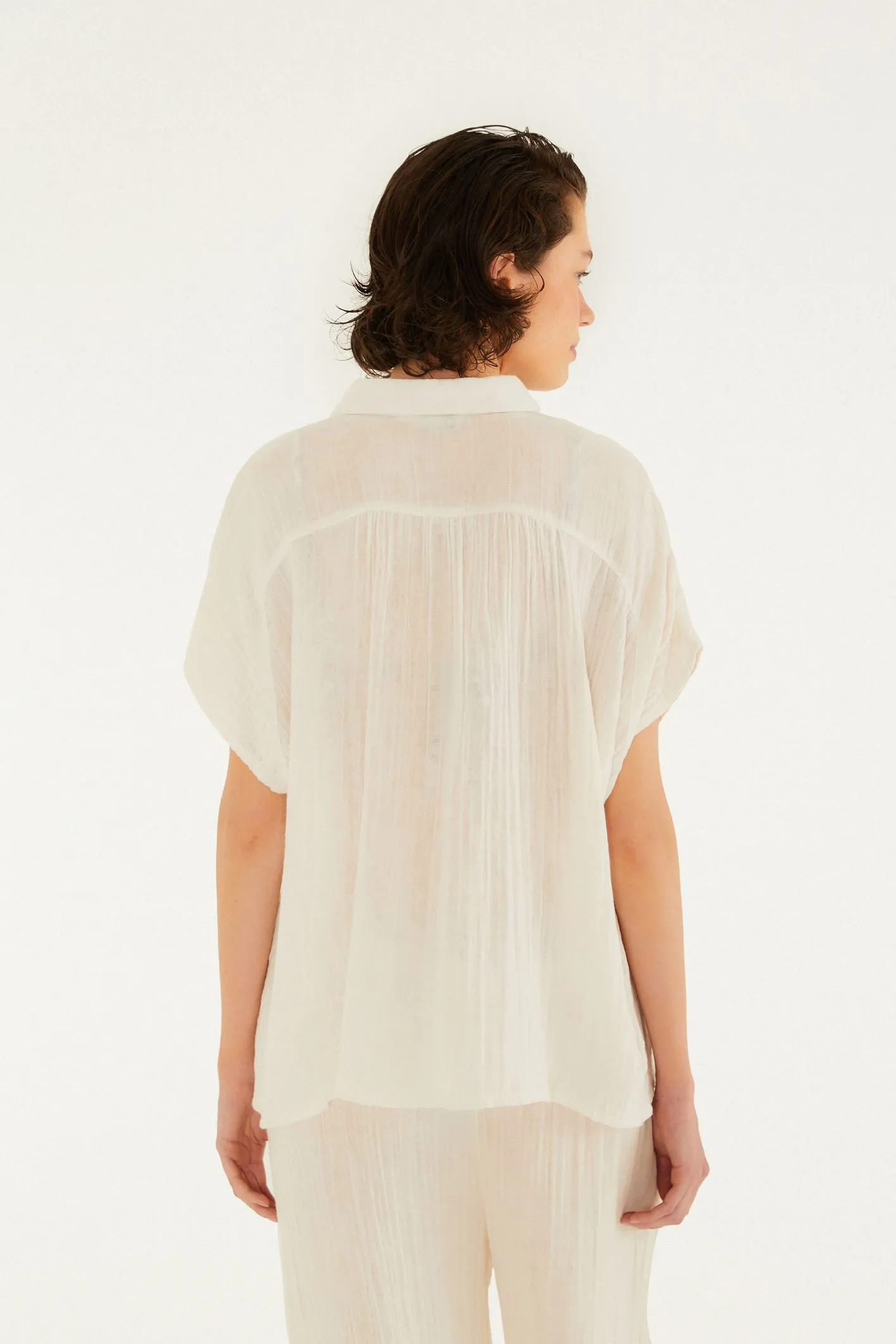 Camisa Prega Crinkle - Imagem 3