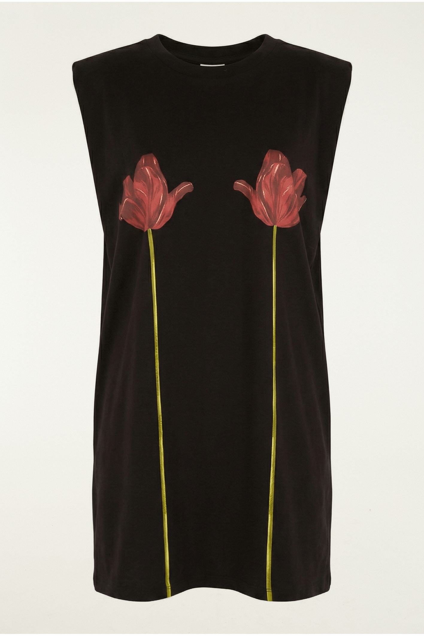 Vestido Curto Estampado Selva De Flor - Imagem 4