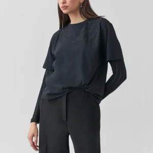 T-Shirt Bordado Miçanga