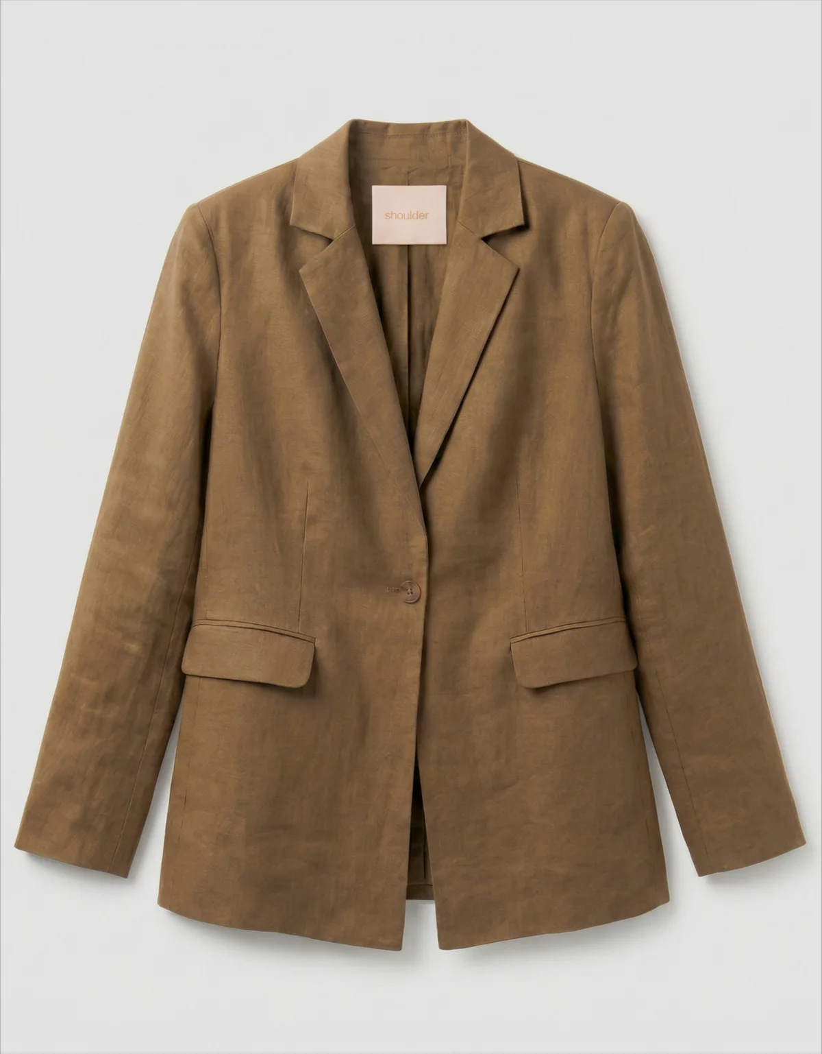 Blazer Linho Alfaiatado Verde Oliva - Imagem 4