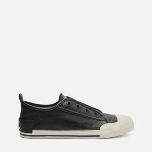 Tênis Slip On Preto Elástico