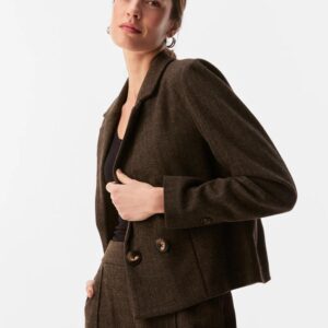 Blazer 360 Chevron Abotoamento Duplo