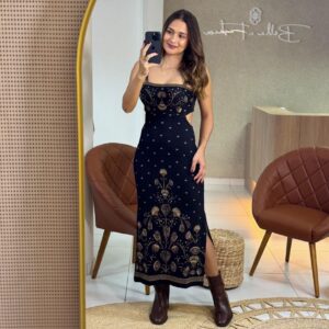 Vestido Midi Sonho De Conha