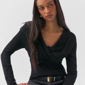 Blusa Tricot Ombro a Ombro