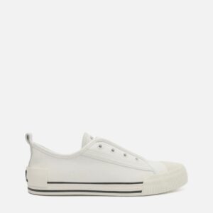 Tênis Slip On Branco Elástico