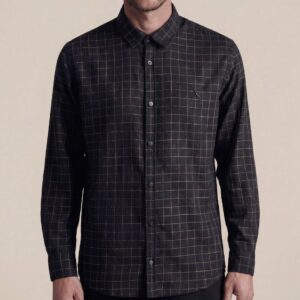 camisa ml flame xadrez camp