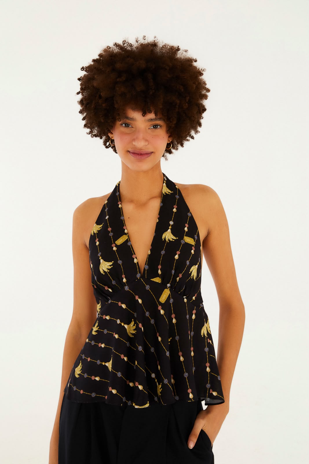 Blusa Lenço Petra