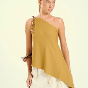 Blusa Feminina Um Ombro Só Assimétrica