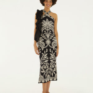 VESTIDO MIDI COQUEIRO SERENO