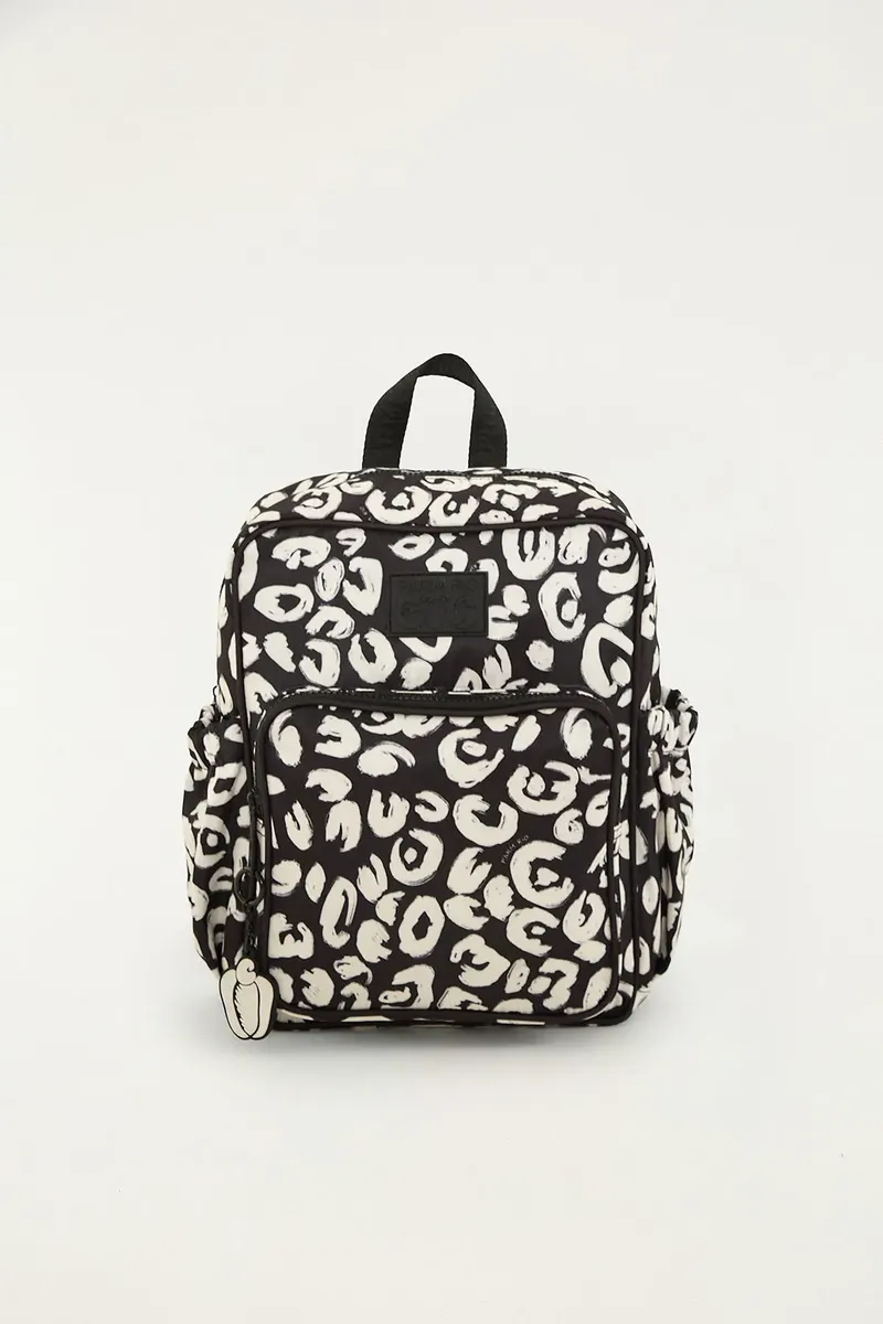 mochila ginga m onça decorada