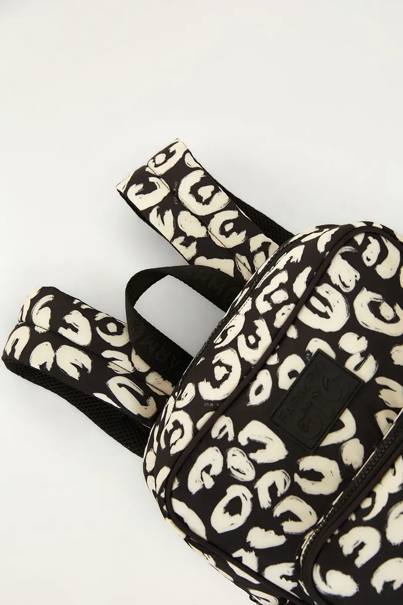mochila ginga m onça decorada - Imagem 4
