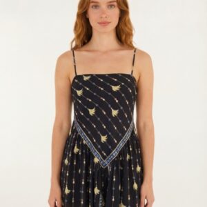 VESTIDO CURTO LENÇO PETRA