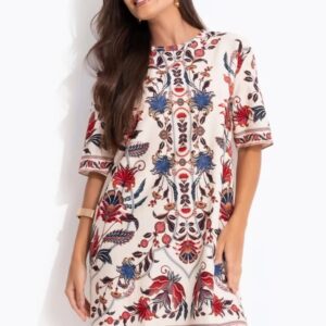 Vestido T-Shirt Básico Bohoflor