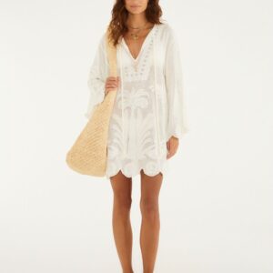 Caftan Tela Listra Tropical