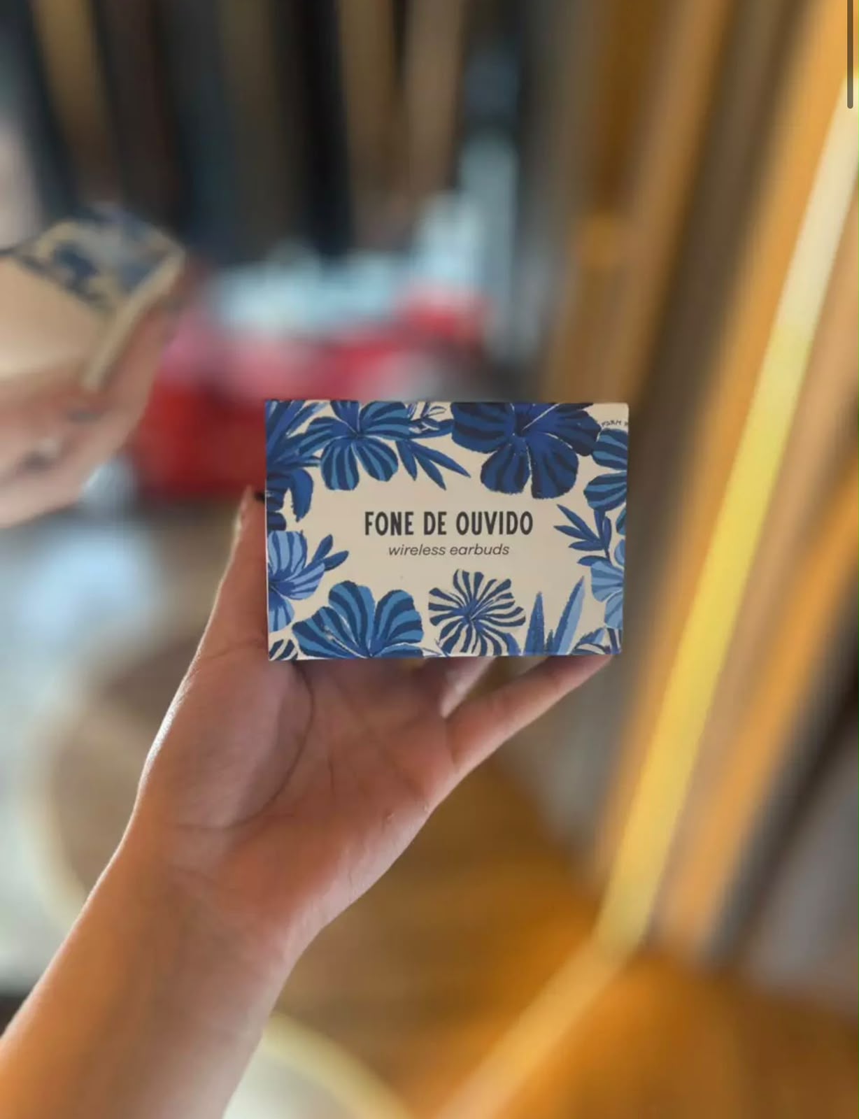 Fone sem fio hibisco do mar - Imagem 2
