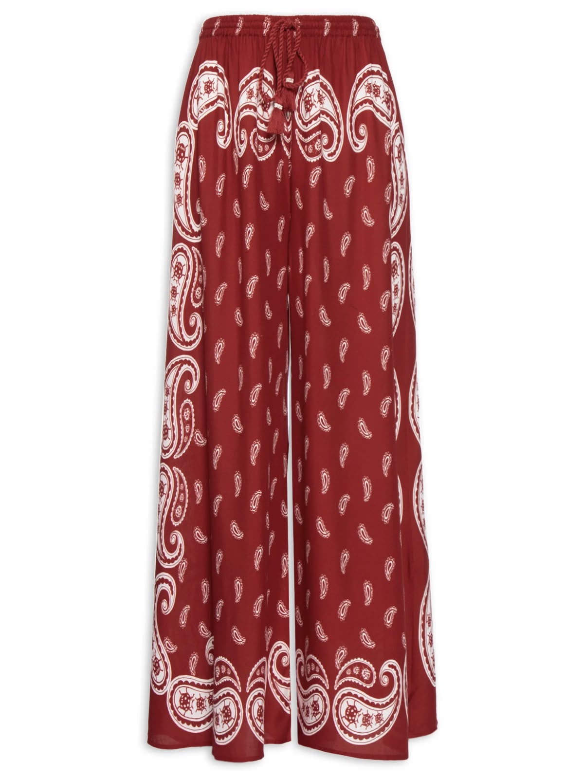 Calça Feminina Pantalona Bandana Jardim - Imagem 3