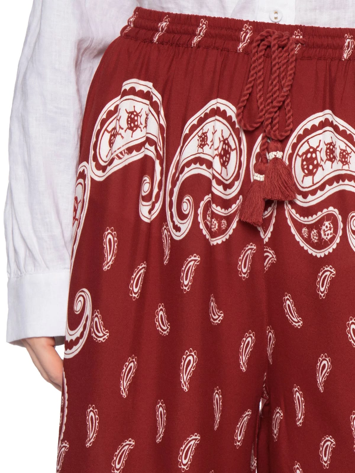 Calça Feminina Pantalona Bandana Jardim - Imagem 2