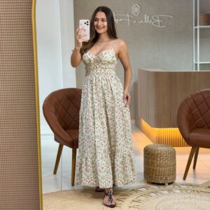 Vestido Cropped Encanto Flor