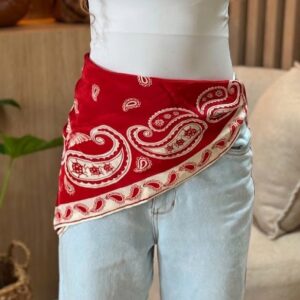 Lenço Bandana Jardim