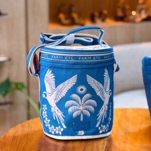 cooler farofa lenço tropical
