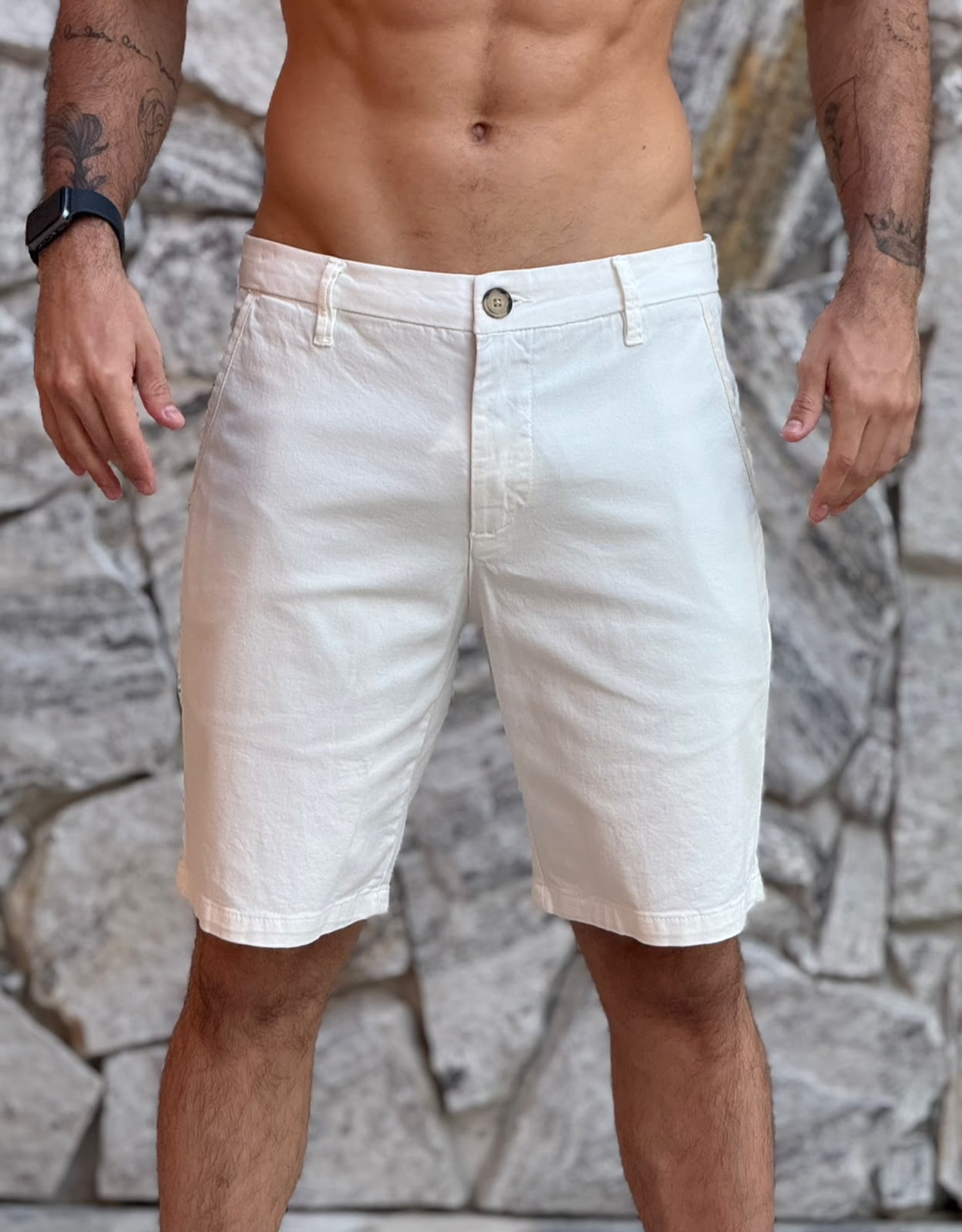 bermuda casual iron