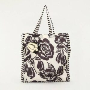 sacolinha me leva floral caju