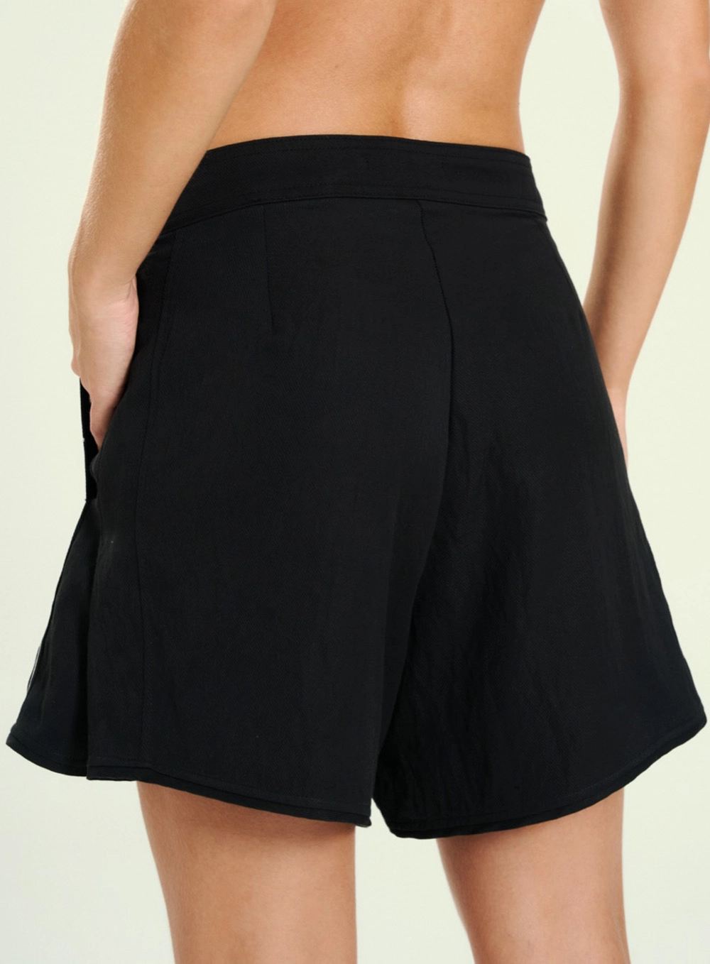 Shorts Feminino Alfaiataria Bordado - Imagem 2