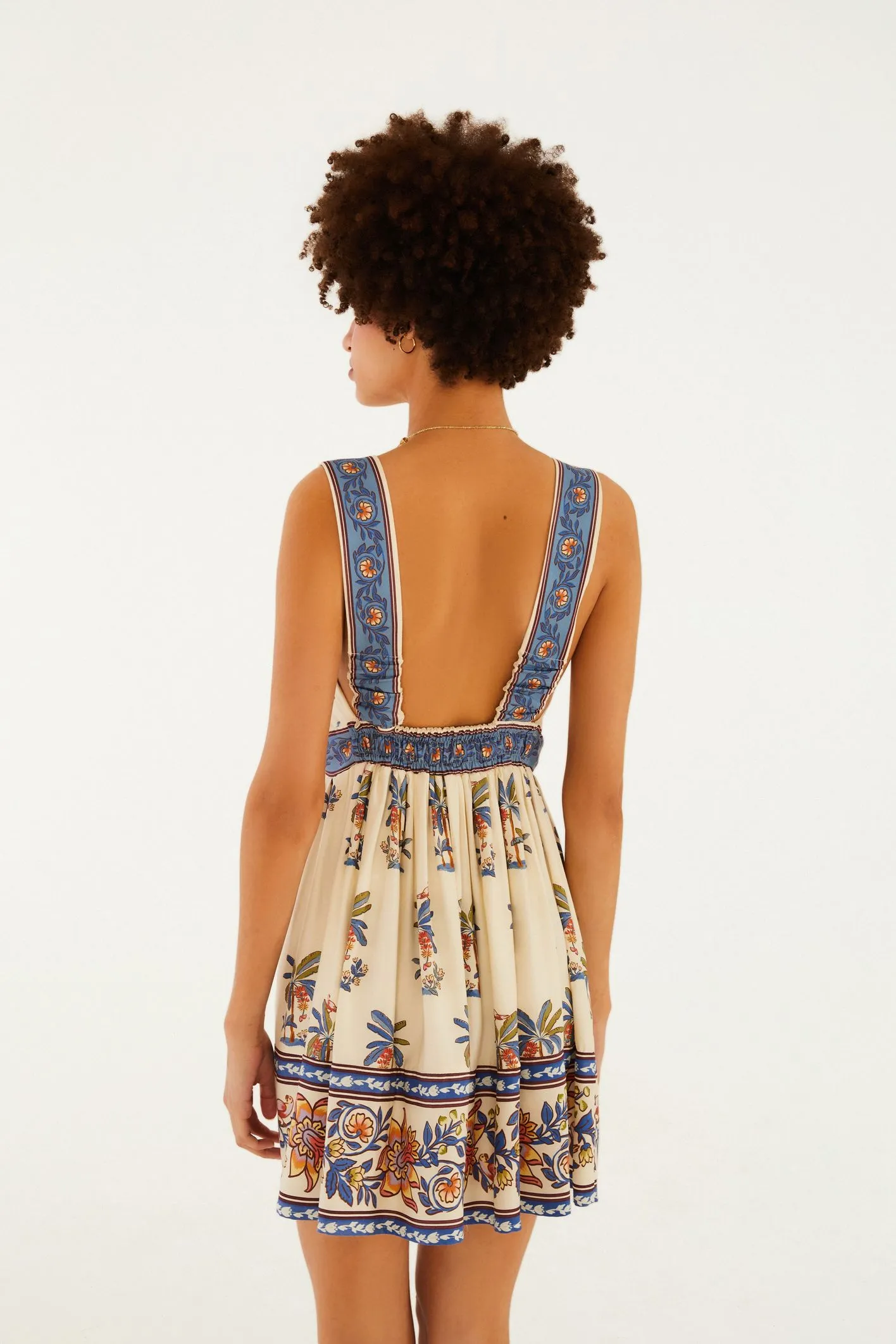Vestido Curto Estampado Luna - Imagem 2