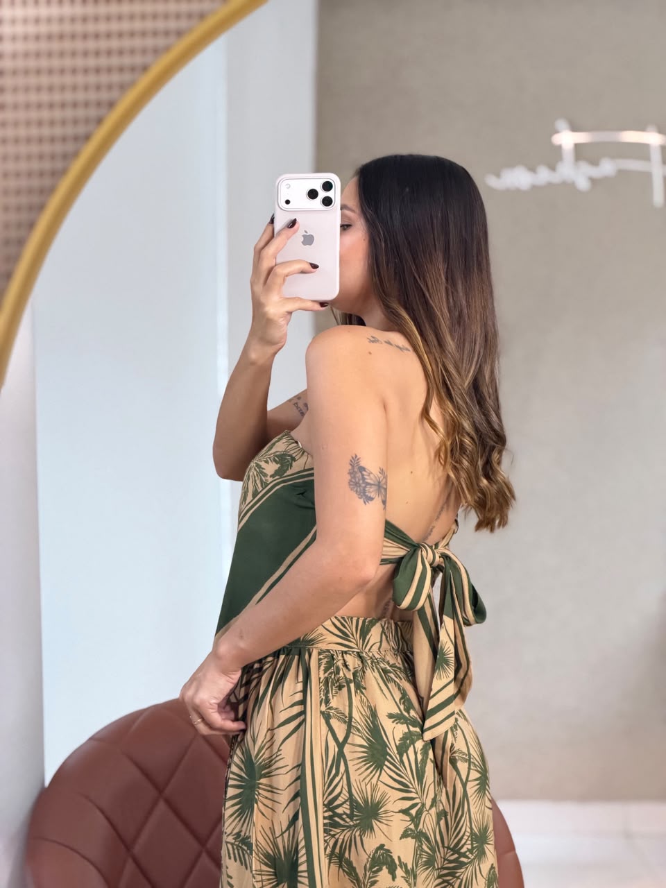 Blusa Feminina Estampada Com Amarração - Imagem 2