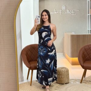 VESTIDO LONGO LUZ DO LUAR